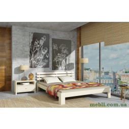 Двоспальне ліжко Mebigrand Новара Айворі 140х190