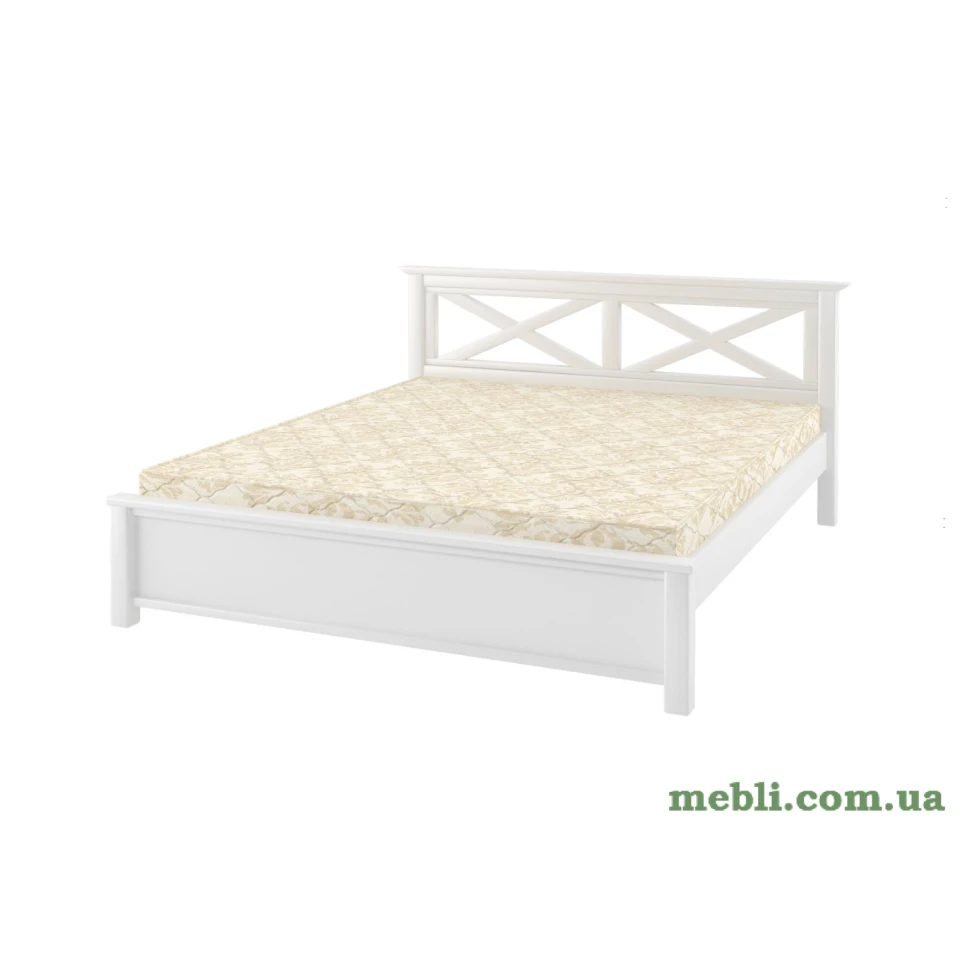 Двоспальне ліжко Mebigrand Прованс Н Білий (RAL9003) 160х190
