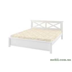 Двоспальне ліжко Mebigrand Прованс Н Білий (RAL9003) 160х200