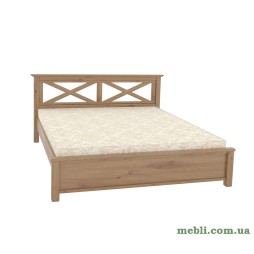 Двоспальне ліжко Mebigrand Прованс Н Горіх світлий 160х190