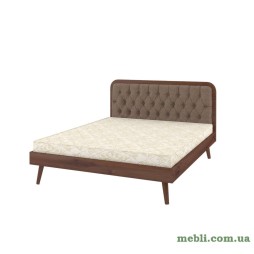 Двоспальне ліжко Mebigrand Токіо Горіх лісовий/Аляска 02 140х200