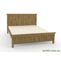 Двоспальне ліжко Mebigrand Вірджинія Горіх світлий 180х190