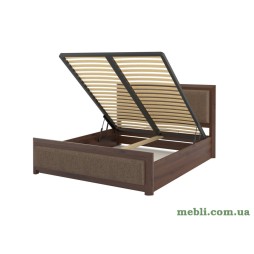 Двоспальне ліжко (підйомний механізм) Mebigrand Барселона Люкс Б4 Горіх лісовий/Аляска 02 160х200