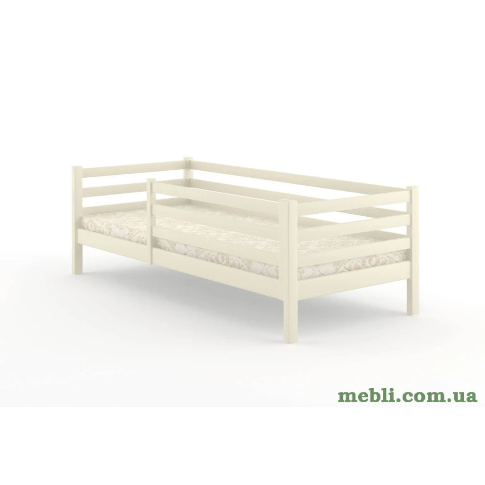 Дитяче ліжко Mebigrand Ніка Айворі (S0505Y30R) 80х200 з бортиками