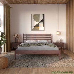 Двоспальне ліжко Mebigrand Челсі Горіх темний 160х200