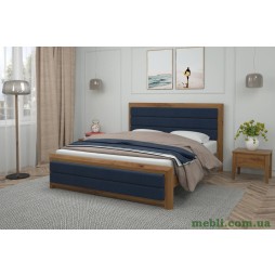 Односпальне ліжко Mebigrand Барселона Б5 Горіх світлий/Аляска 97 90х200