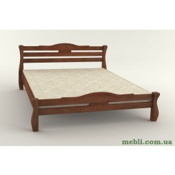 Односпальне ліжко Mebigrand Монако Горіх темний 80х200