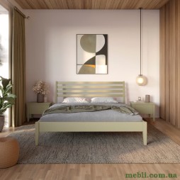 Односпальне ліжко Mebigrand Челсі Оливковий (RAL1020) 70х190