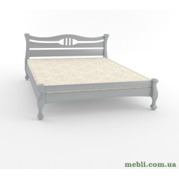 Полуторне ліжко Mebigrand Даллас Світло-сірий (RAL 7040) 120х200