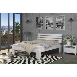 Полуторне ліжко Mebigrand Техас Білий (RAL9003) 120х190