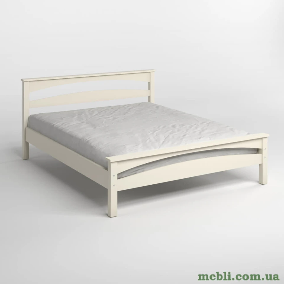 Полуторне дерев'яне ліжко Mebigrand Чикаго Сіті Айворі (S0505Y30R) 120х190