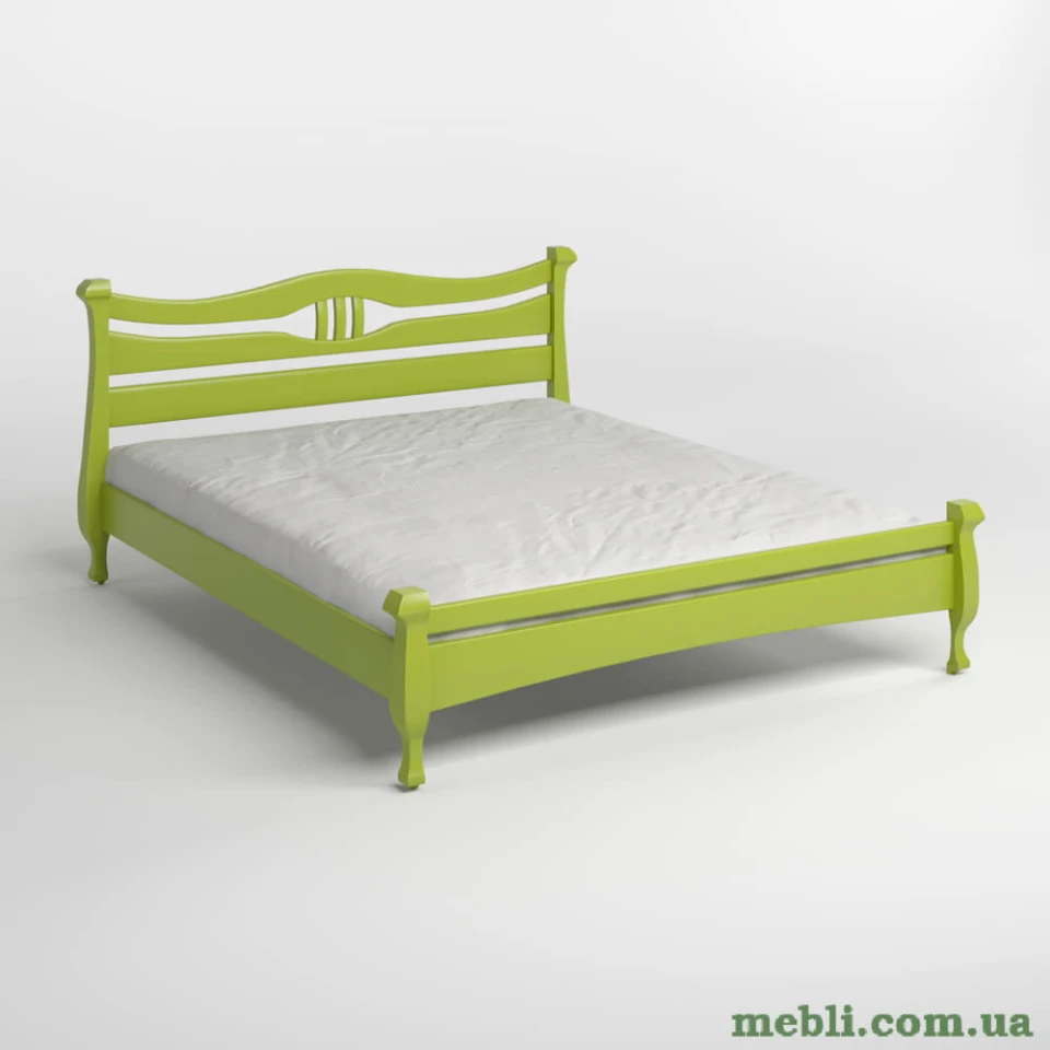 Полуторне дерев'яне ліжко Mebigrand Даллас Лайм (S3050G70Y) 120х200