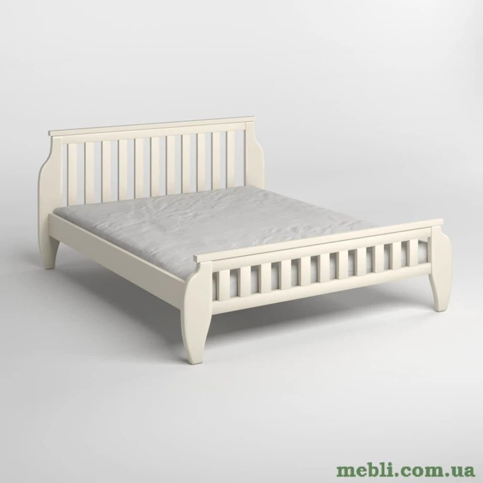 Полуторне дерев'яне ліжко Mebigrand Прага Айворі (S0505Y30R) 120х190